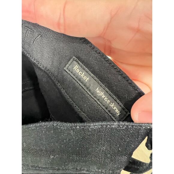 NWT Citizens of Humanity Rocket Highrise Skinny Black Jeans - Picture 5 of 10